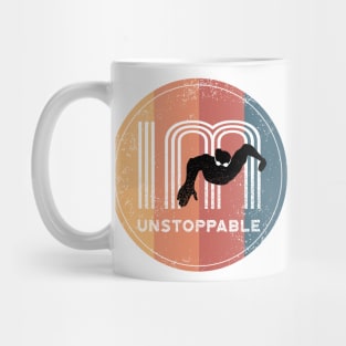 Retro IM unstoppable Mens Swimming 1 Mug